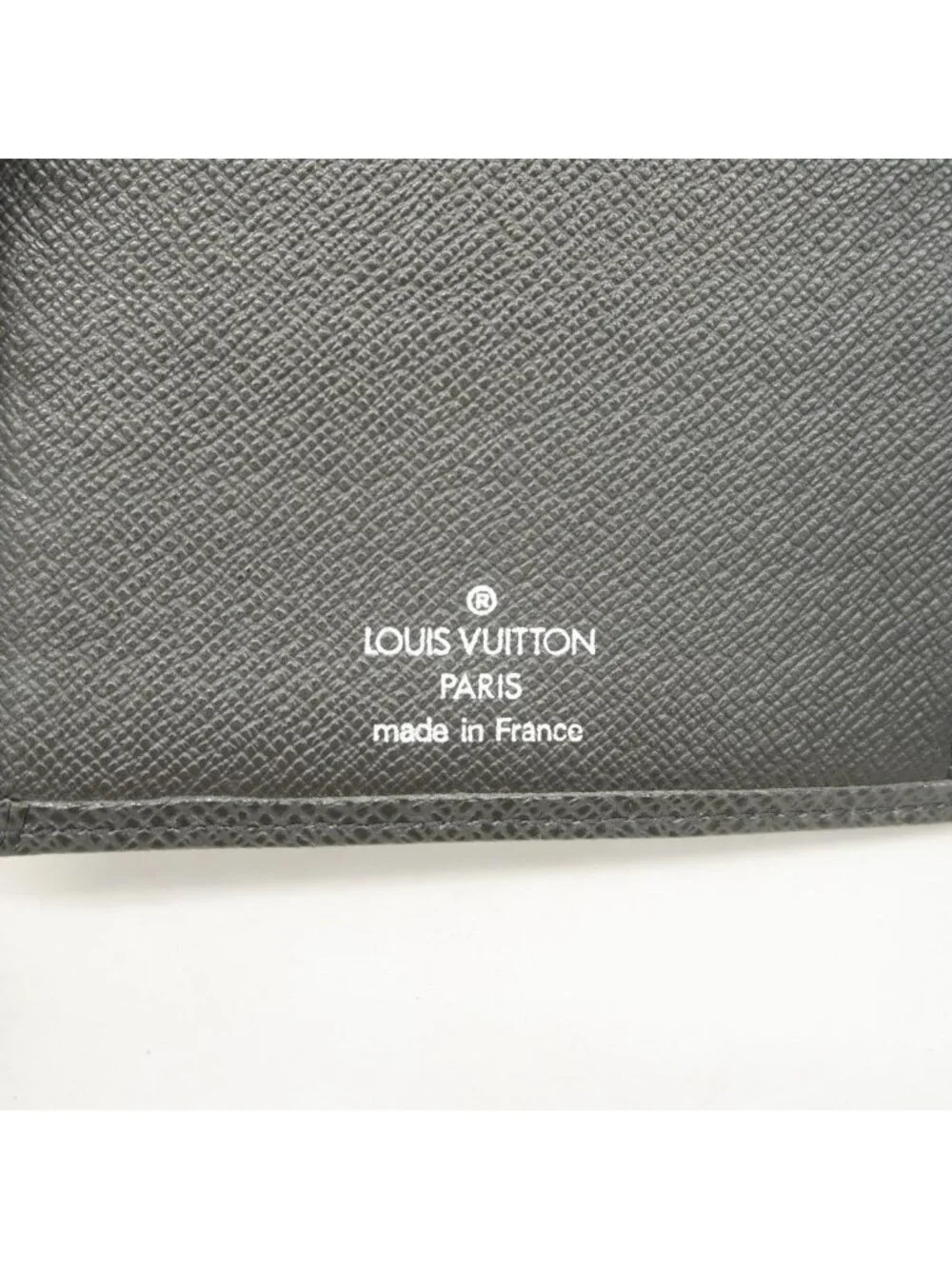 Louis Vuitton Long Bill Holder Taiga Porto Chequier Carte Cles Ardoise Wallet
